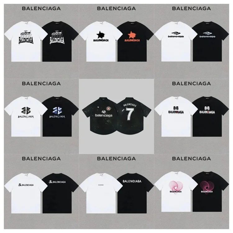 Balenciaga T-shirt (40 Style)