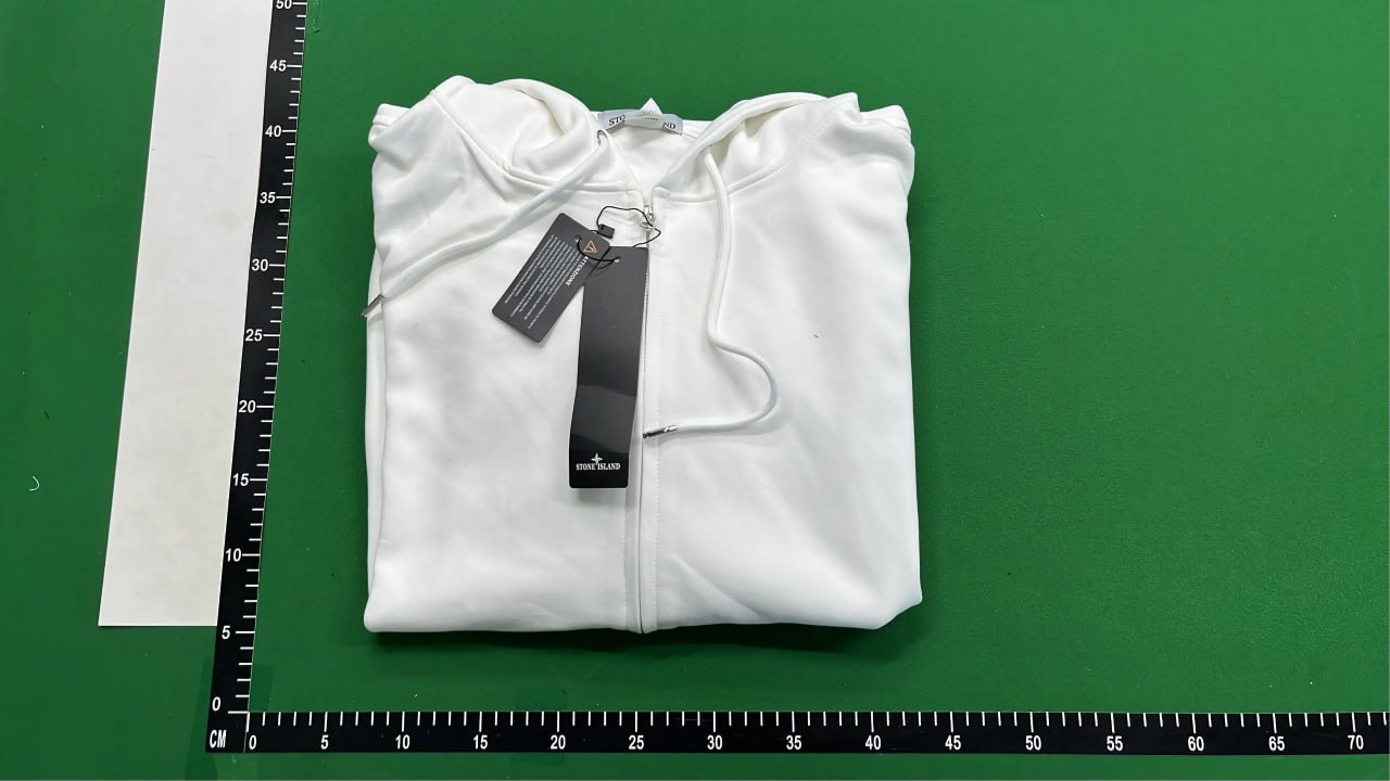 stone island zip hoodie -3