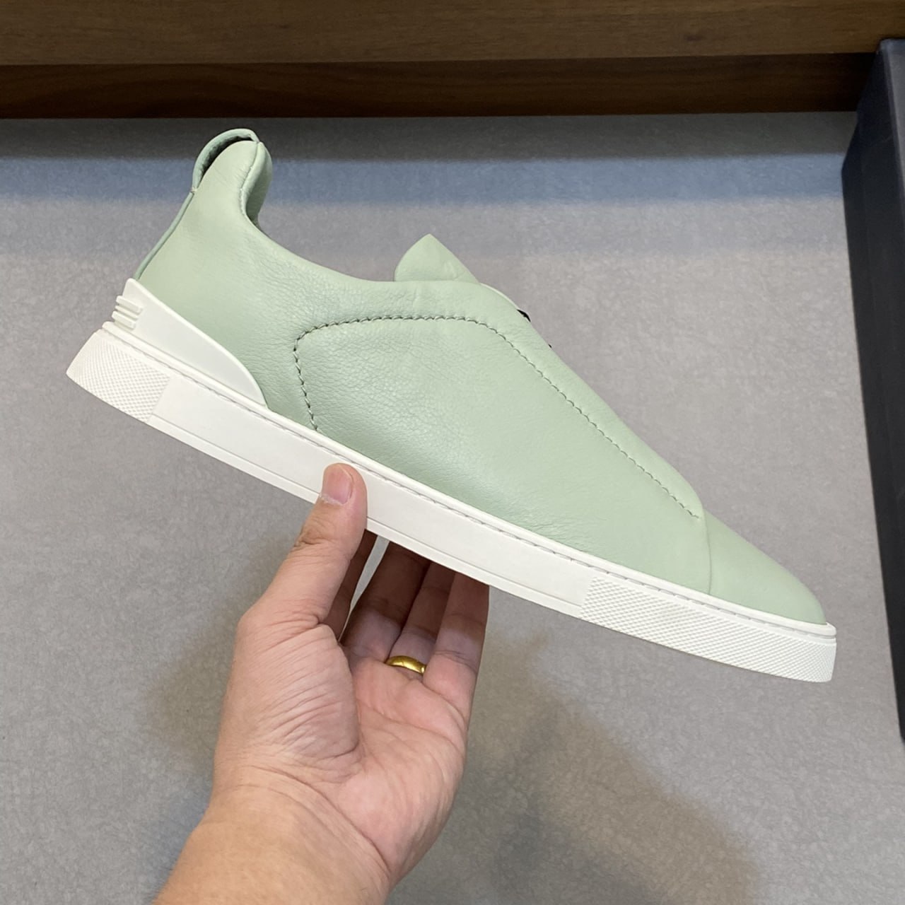 Zegna Leather shoes -4