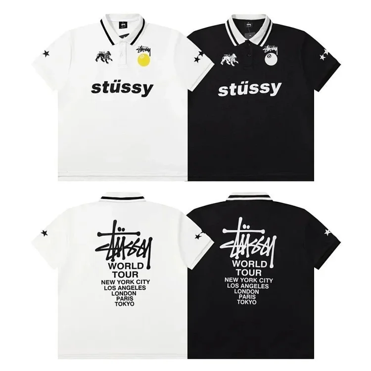 Stussy Polo T-shirt TEE ( 38 +