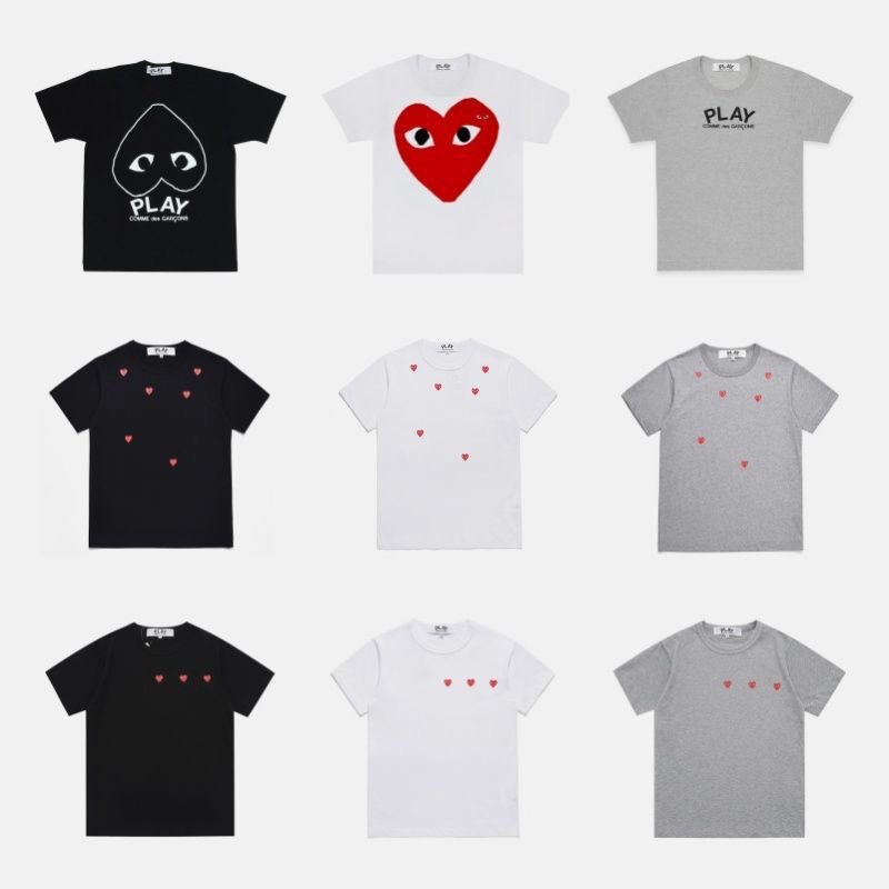 CDG Play T-shirt Tee （40 Style