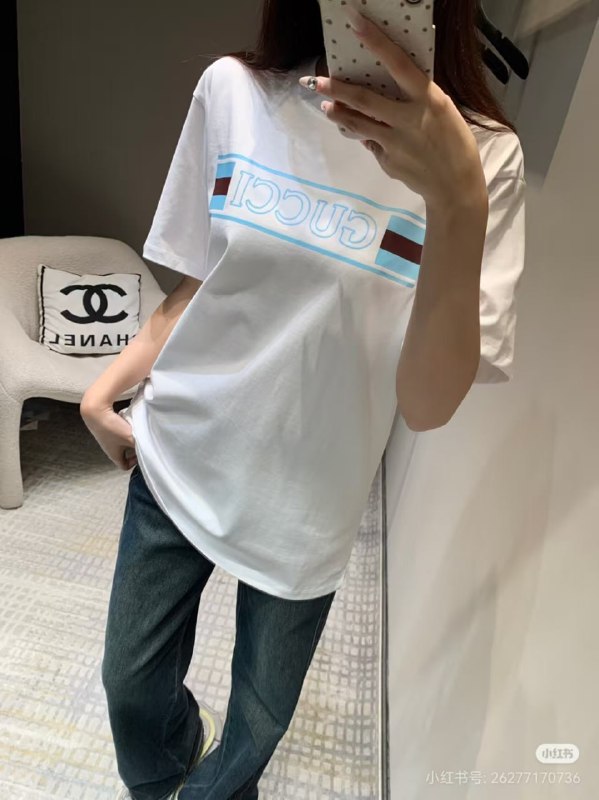 Gucci Early Spring Short Sleeves  -4