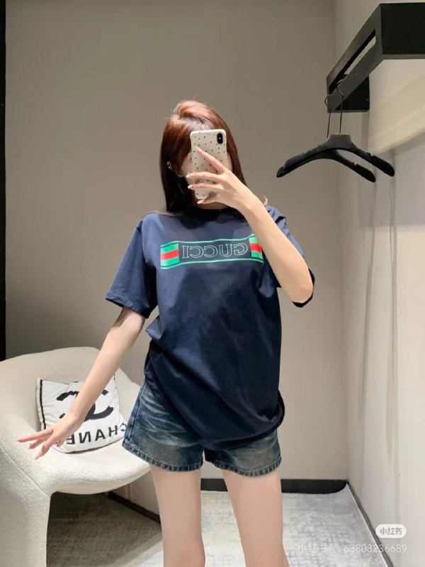 Gucci Early Spring Short Sleeves  -3