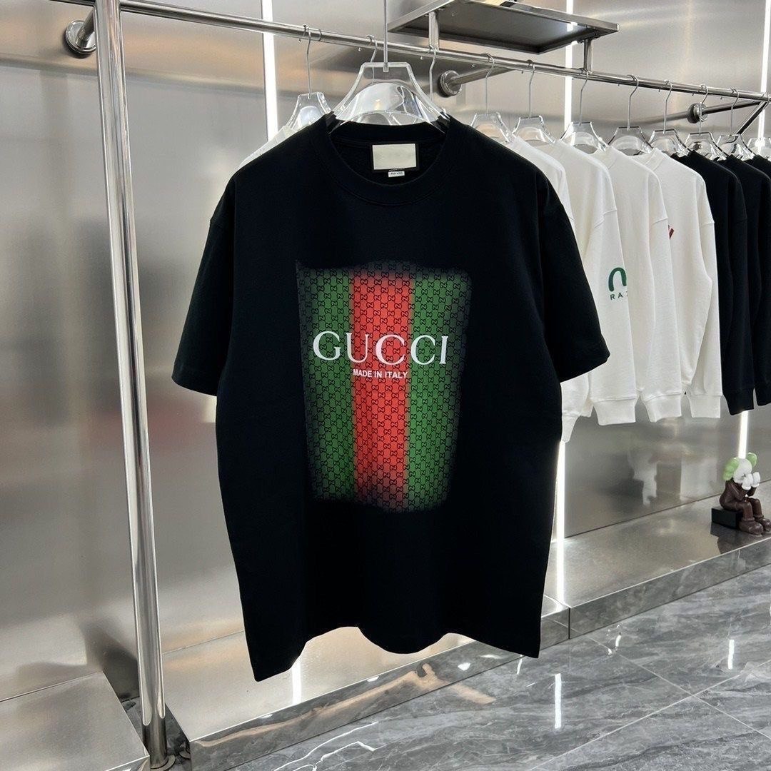 Gucci Versatile Fashion Short Sleeves -3