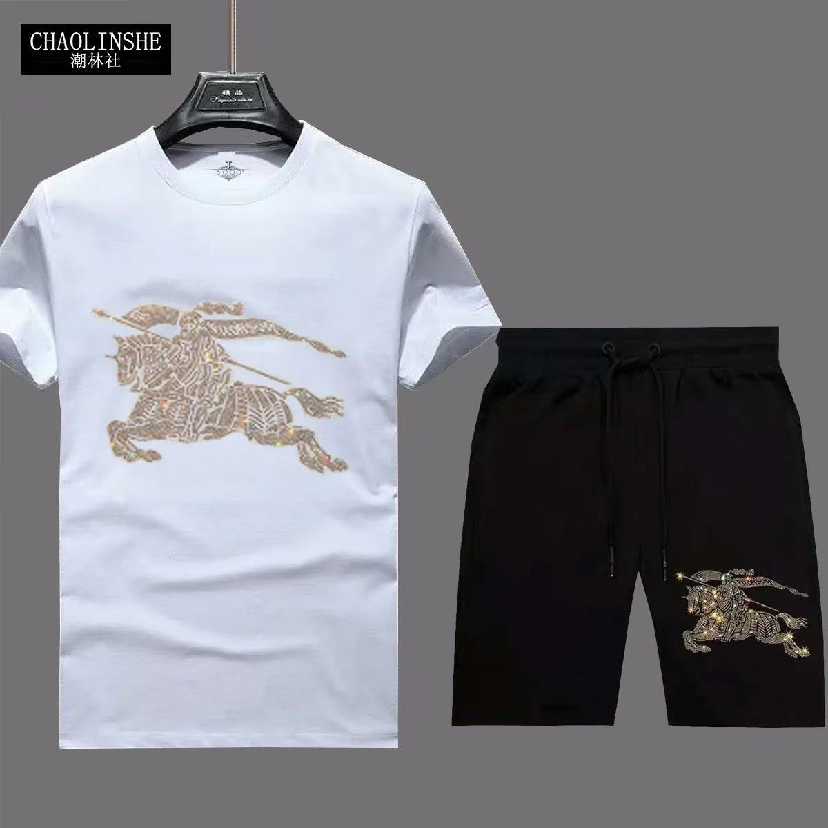 Chrome Heart  Burberry   With diamond suit -2