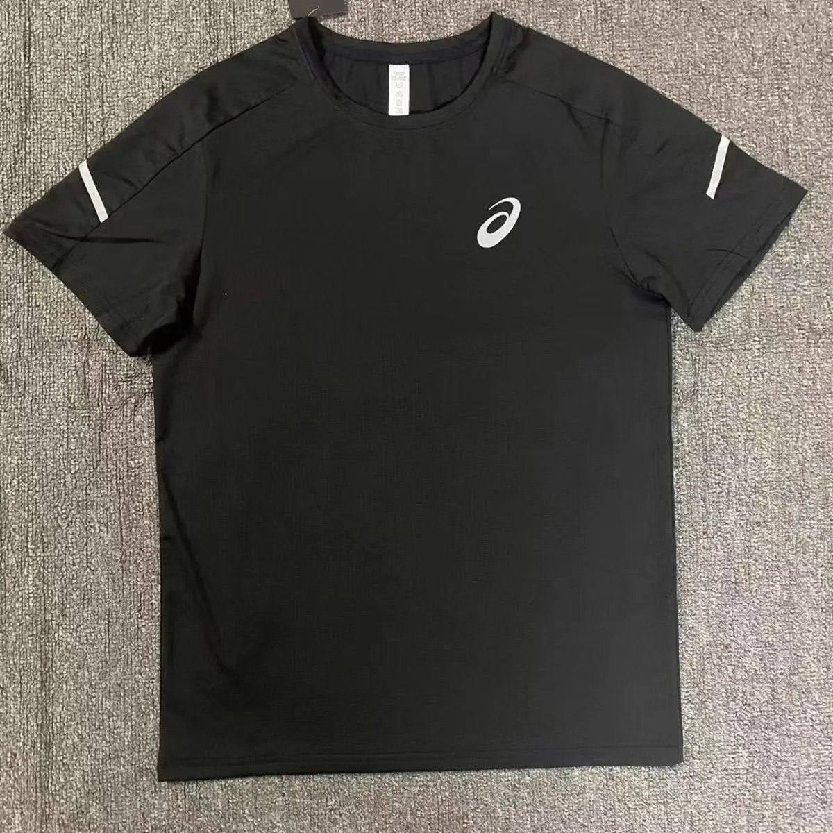 ASICS T-shirt Suit Shorts Short sleeve -3