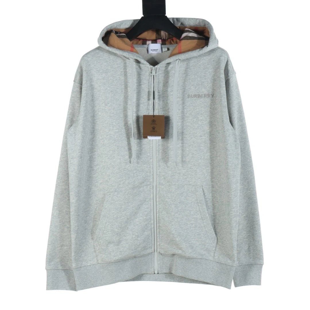 Burberry  Zip-up hoodie -2