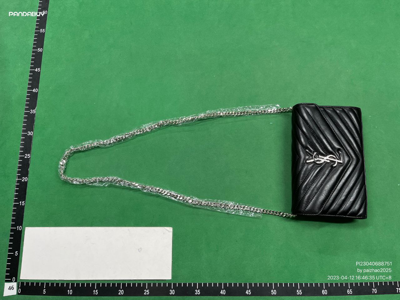 Yves Saint Laurent genuine leather bag Top version -4