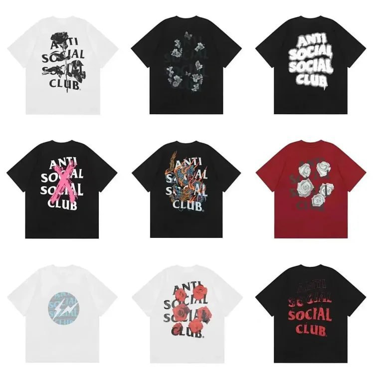 ASSC Anti Social Club Colorful