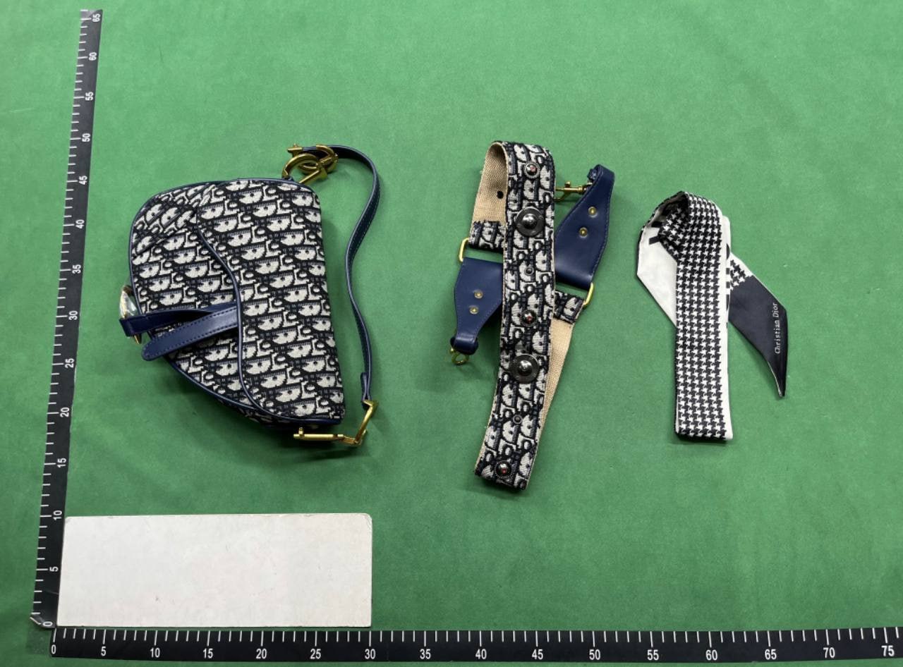  LV bag /dior Small Square Bag Vintage Messenger Bag  -3