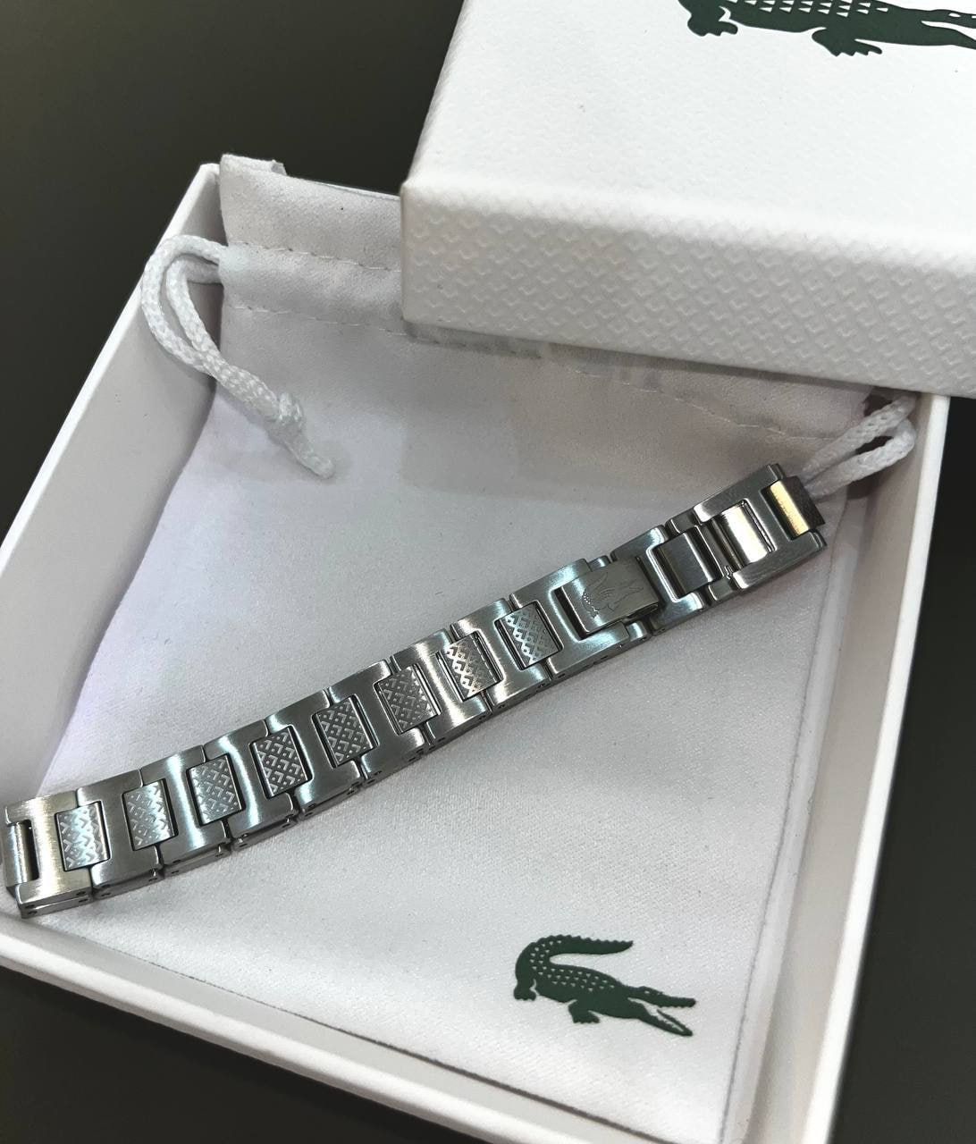 LV magnetic snap bracelet/Lacoste Bracelets -2