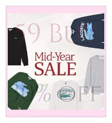 Lacoste sweatshirt / Lacoste l