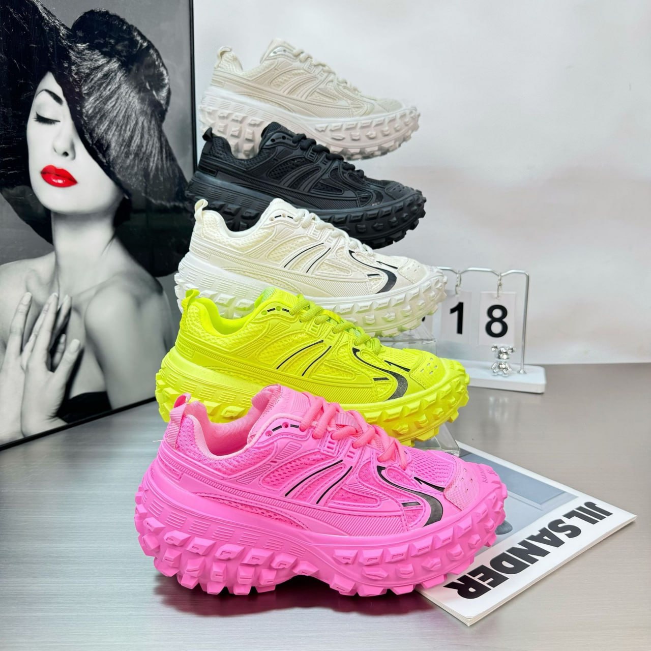 Balenciaga track led