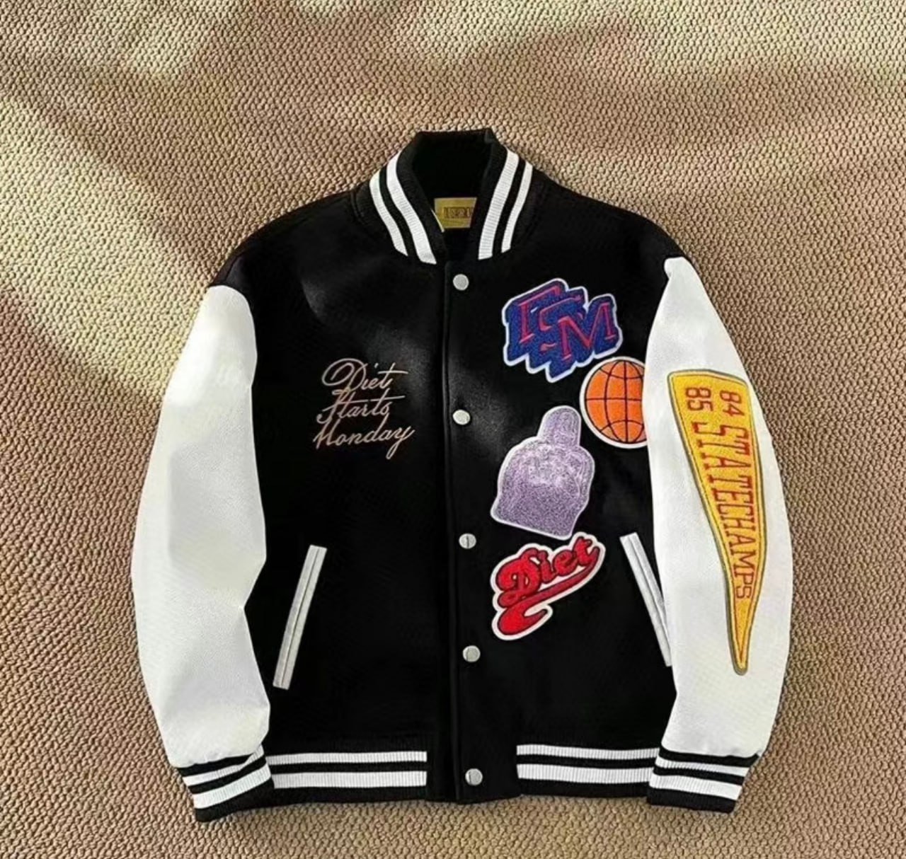 Louis Vuitton Windbreaker Baseball Jacket -3