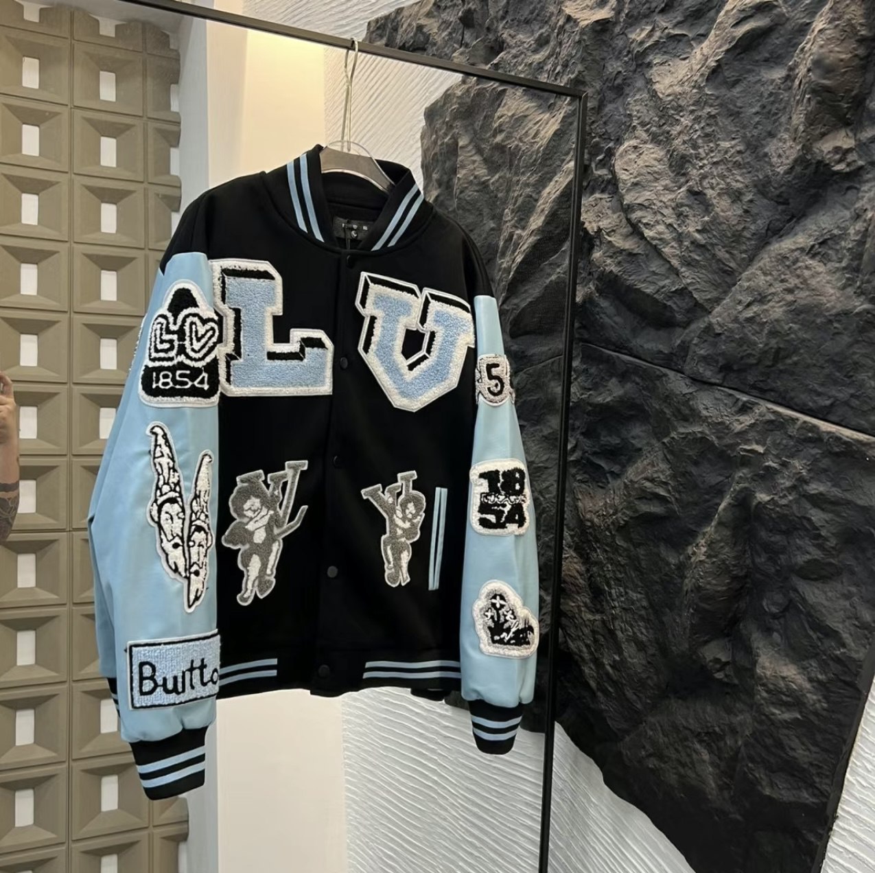 Louis Vuitton Windbreaker Baseball Jacket -5