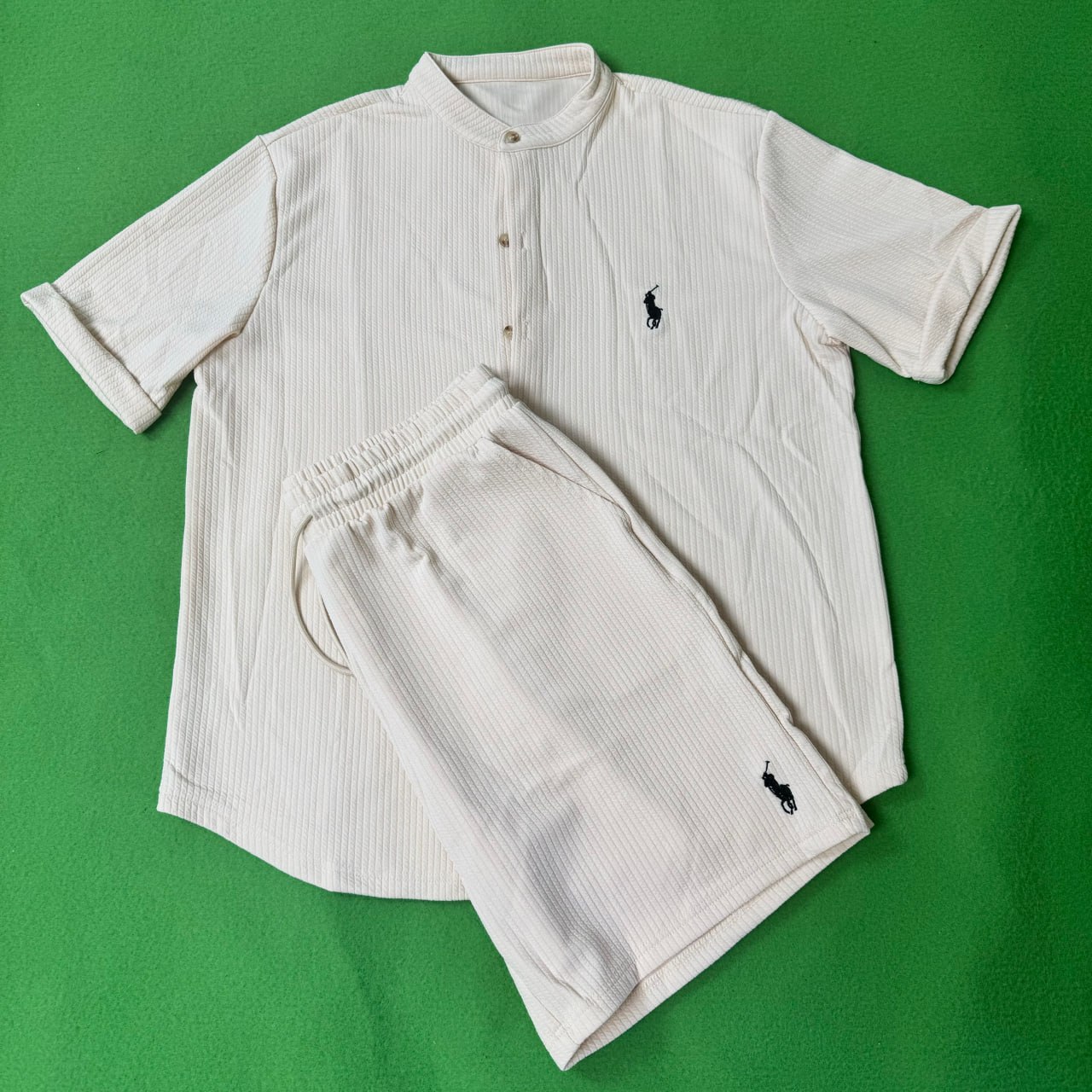 Ralph Lauren Lacoste  T-shirt tee shorts Suits set -2