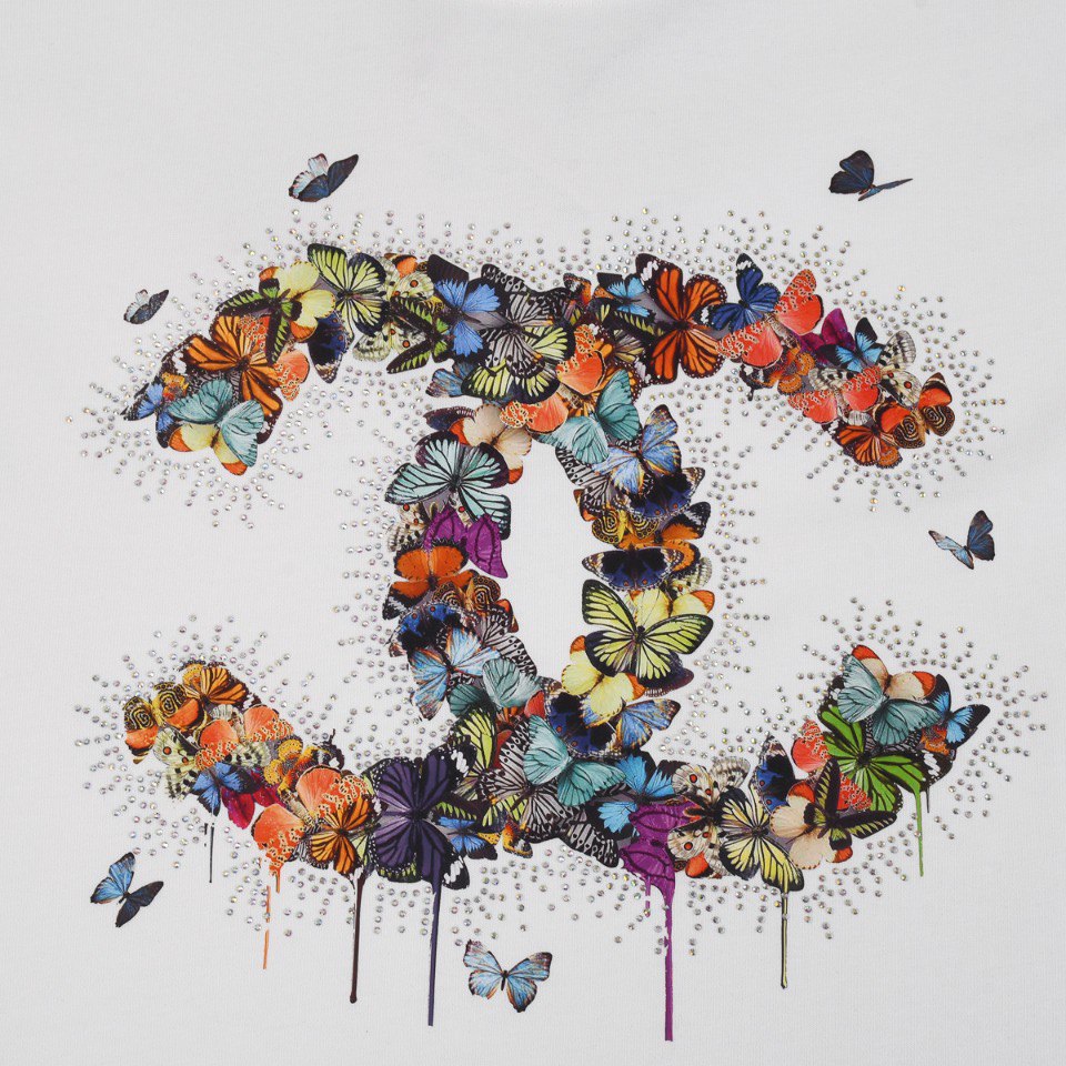 Chanel Fashion Printed Short Sleeves -2