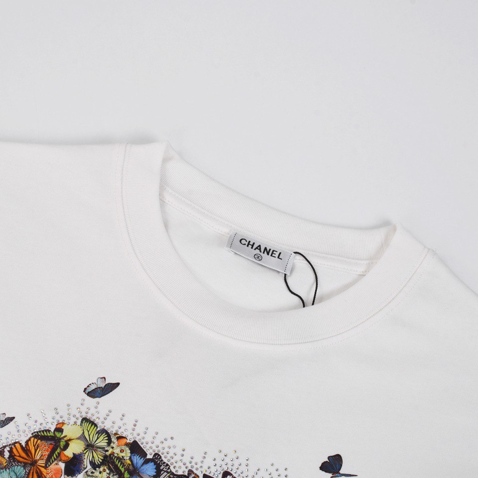 Chanel Fashion Printed Short Sleeves -3
