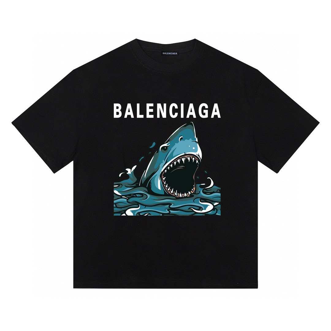 Balenciaga short sleeved shirt -4