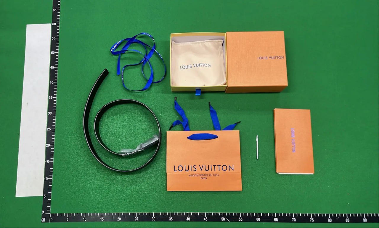 Fendi & LV (Louis Vuitton) Belt Gift Box -3