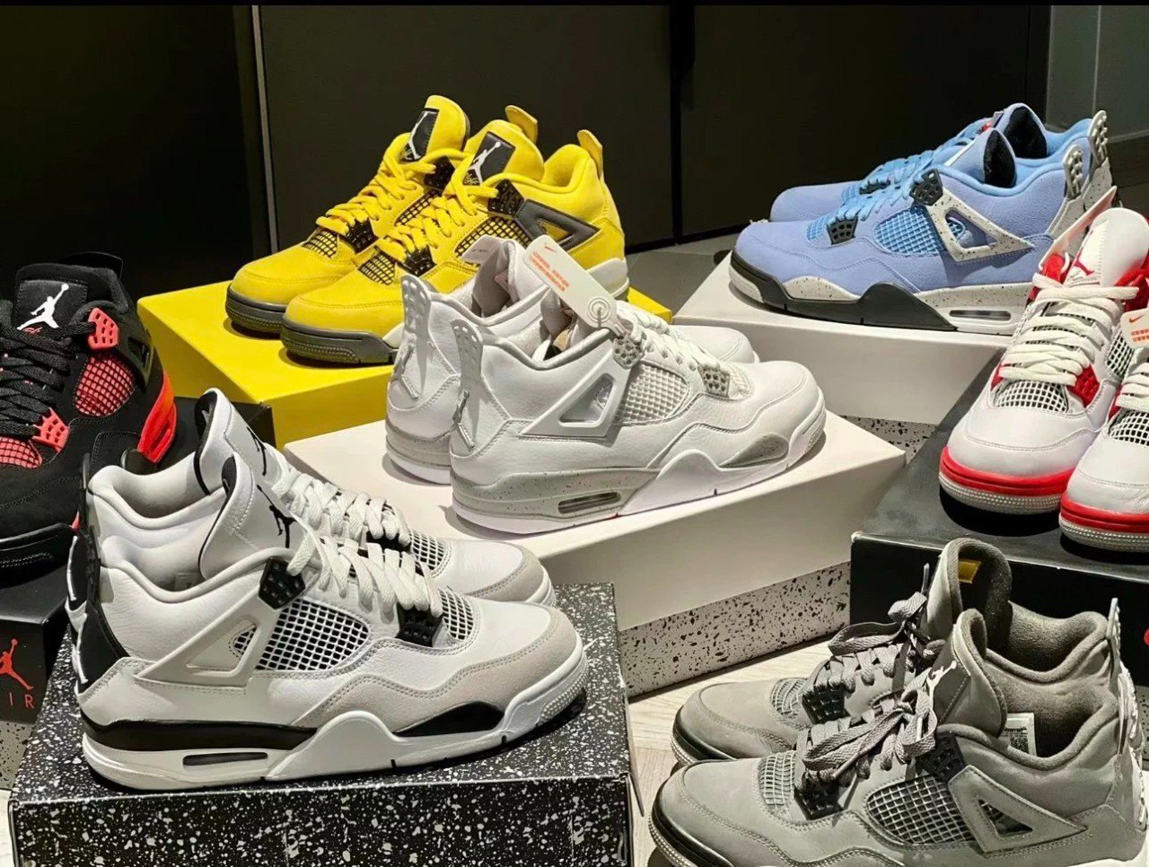 Air jordan 4s retro 4 thunder（26 STYLE OG） -2