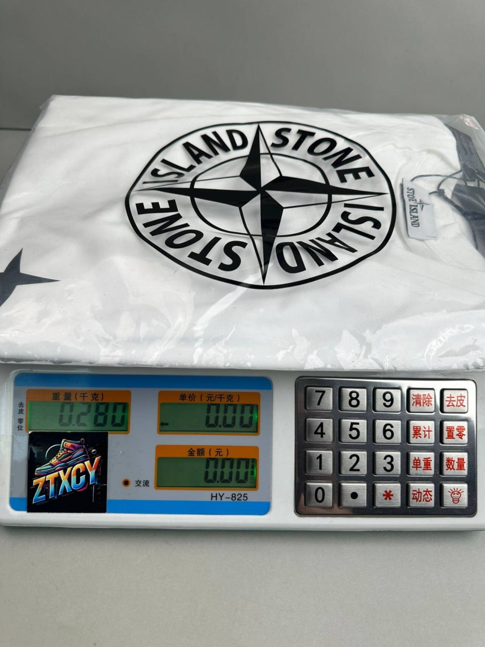 New fine matte cotton printed letter T-shirt casual Joker men and women-JS -3