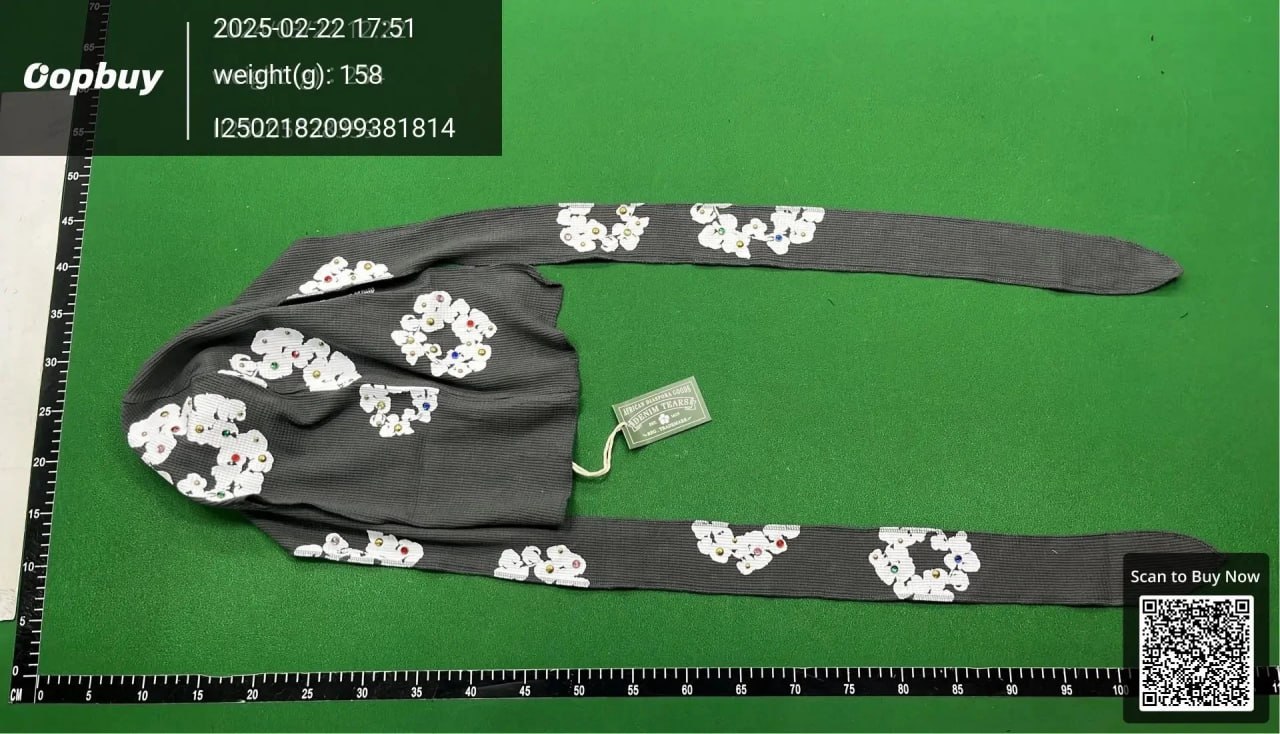  DENIM TEAR headband -2