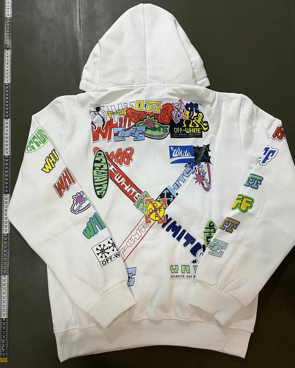 off-white hooded sweatshirt -3
