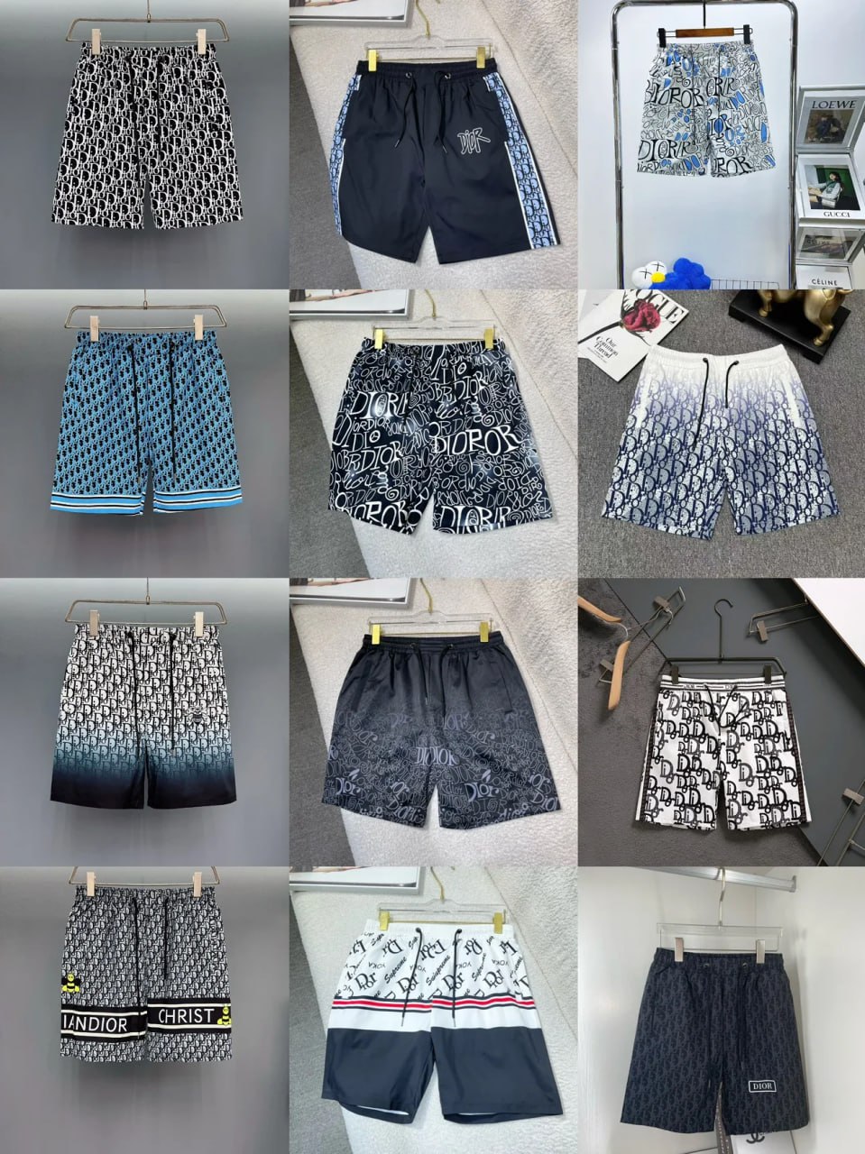 Dior Shorts Beach Pants