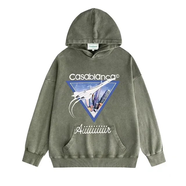 Casablanca New tennis club logo personalized print hoodie（18 styles) -2