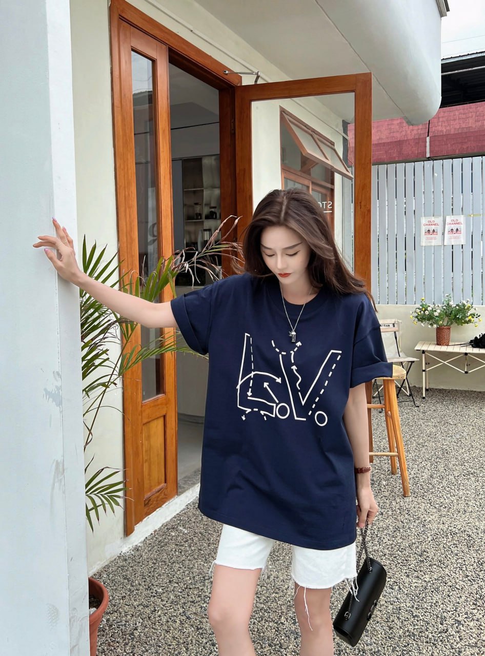 LV new short sleeved shirt -3